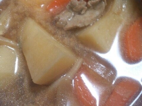 リメイク★肉じゃがからの味噌汁